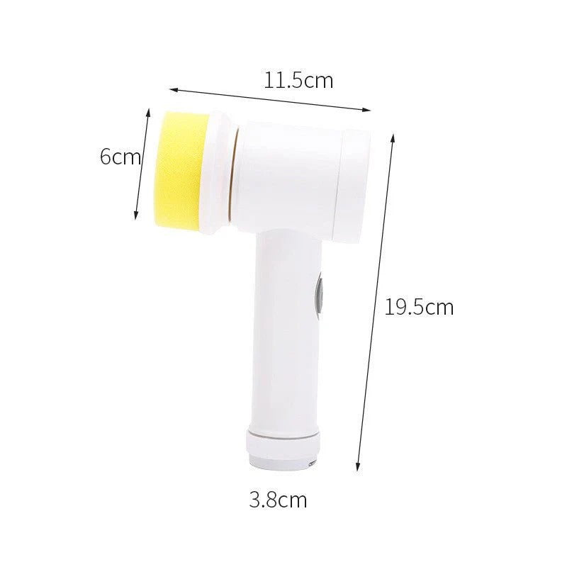 Electric Cleaning Brush — 5 Heads Set