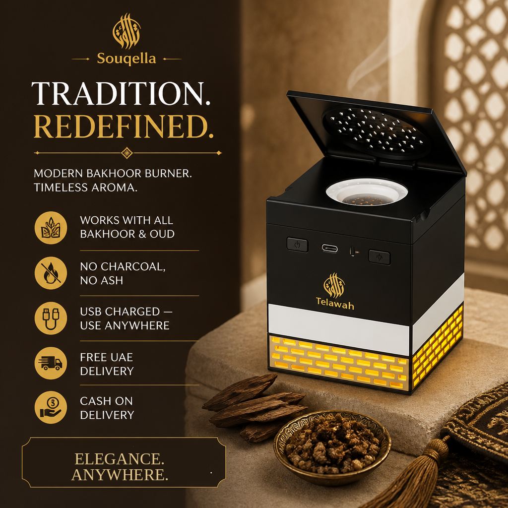 Telawah — Electric Bakhoor Burner + Full Quran Speaker
