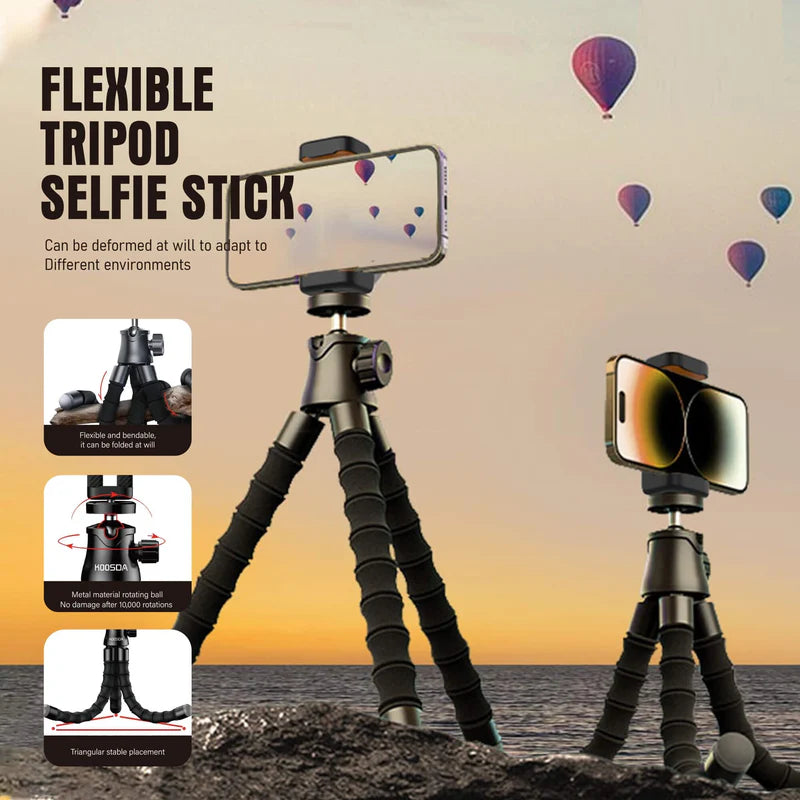 Hoosda — Flexible Tripod Selfie Stick (KTP-01)