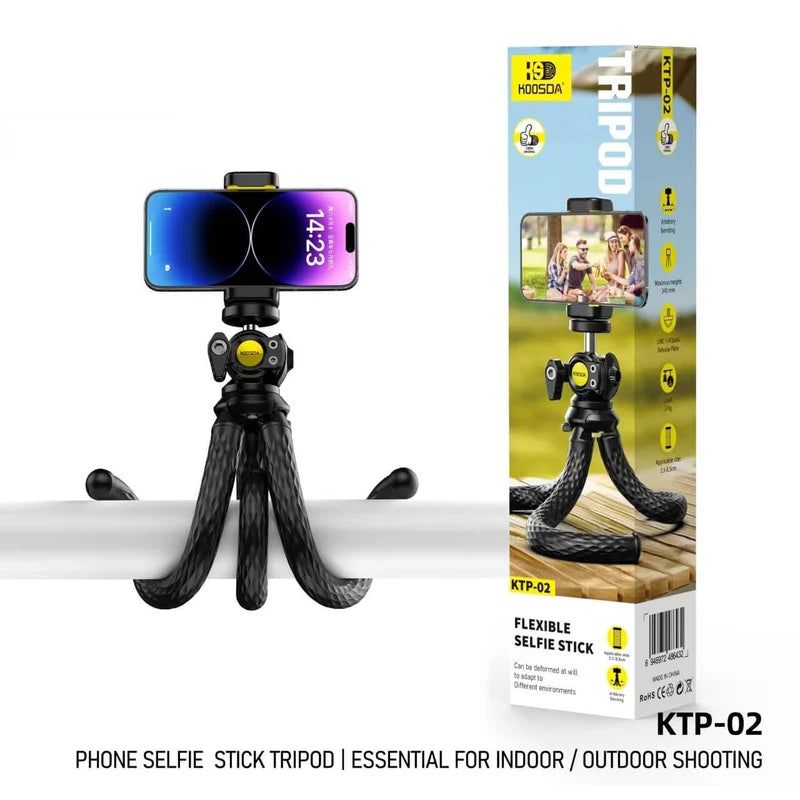 Hoosda — Flexible Tripod Selfie Stick (KTP-01)