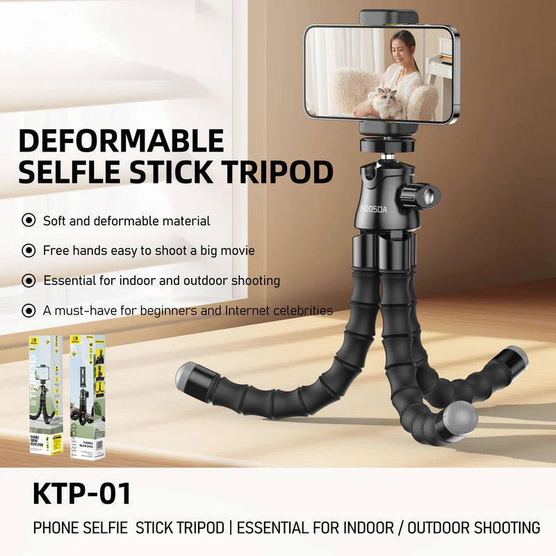 Hoosda — Flexible Tripod Selfie Stick (KTP-01)