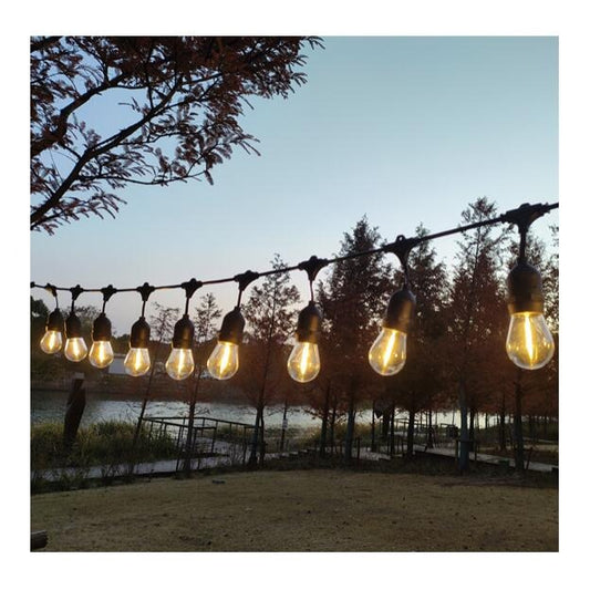 Outdoor Garden String Lights — 3m, 10 Bulbs