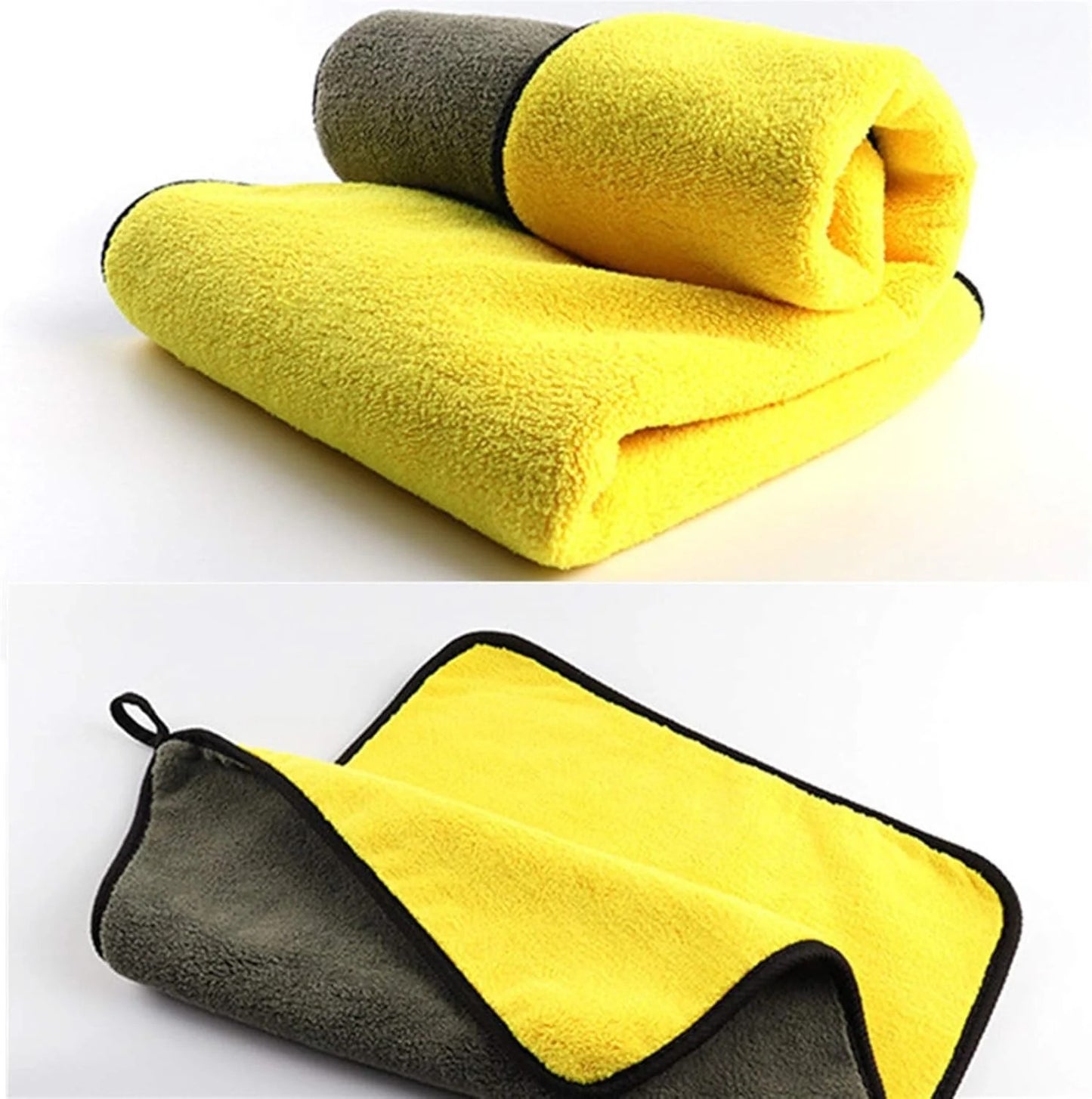 Double-Sided Microfiber Cloth — 60x60cm (Pack of 2)