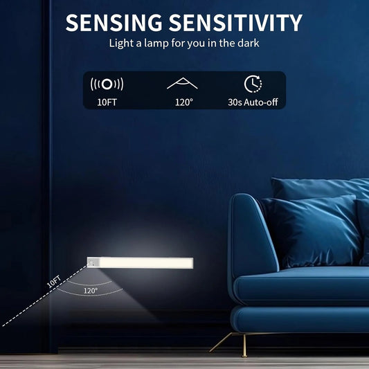 Motion Sensor Light Bar — Wireless & Rechargeable