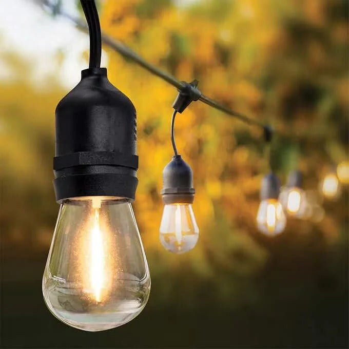 Outdoor Garden String Lights — 3m, 10 Bulbs