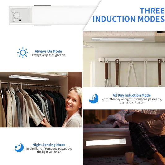Motion Sensor Light Bar — Wireless & Rechargeable