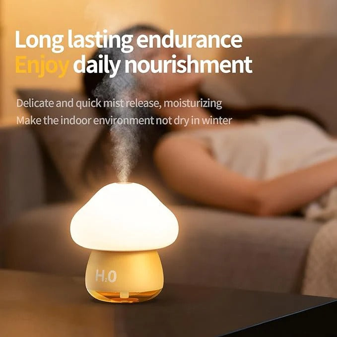 Paipai Lamp Humidifier — Tap-On Night Light