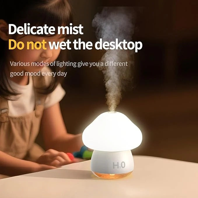 Paipai Lamp Humidifier — Tap-On Night Light