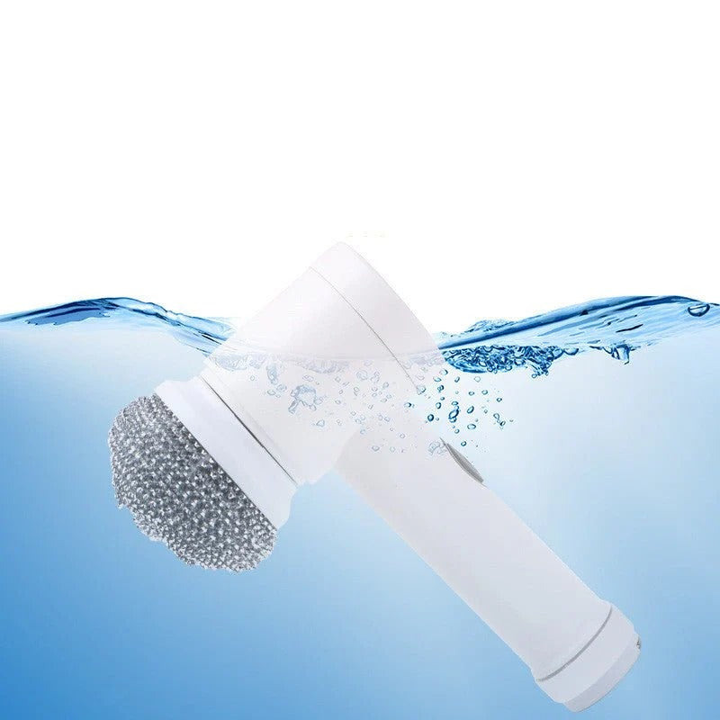 Electric Cleaning Brush — 5 Heads Set
