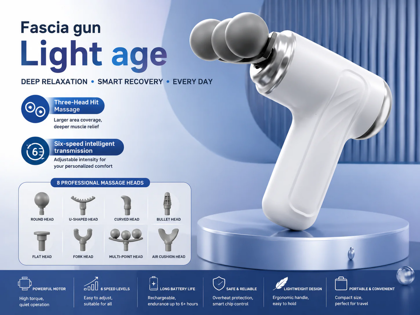 Light Age — Fascia Massage Gun
