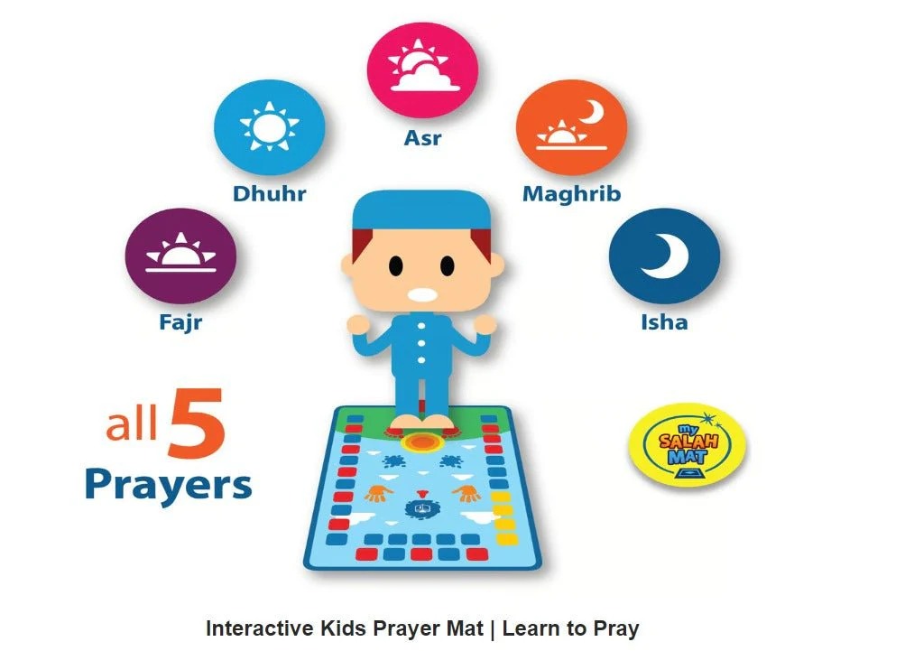 Interactive Educational Prayer Mat for Kids