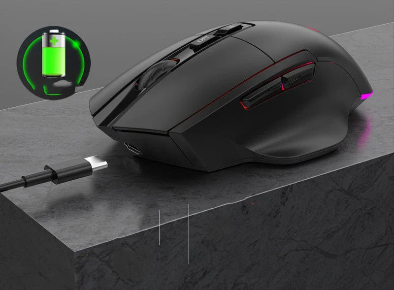 MKESPN — Rechargeable Wireless RGB Gaming Mouse