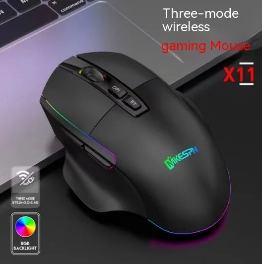 MKESPN — Rechargeable Wireless RGB Gaming Mouse