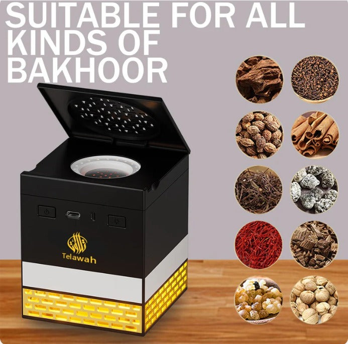 Telawah portable electric bakhoor burner — buy online in UAE at Souqella