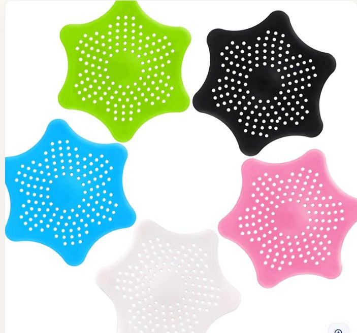 Silicone starfish drain filter hair catcher — Souqella UAE
