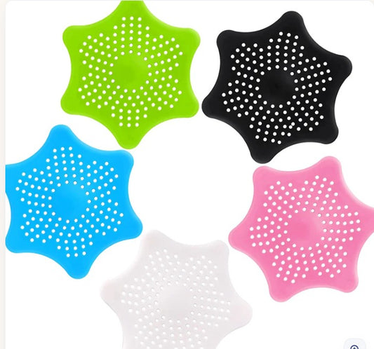 Silicone starfish drain filter hair catcher — Souqella UAE