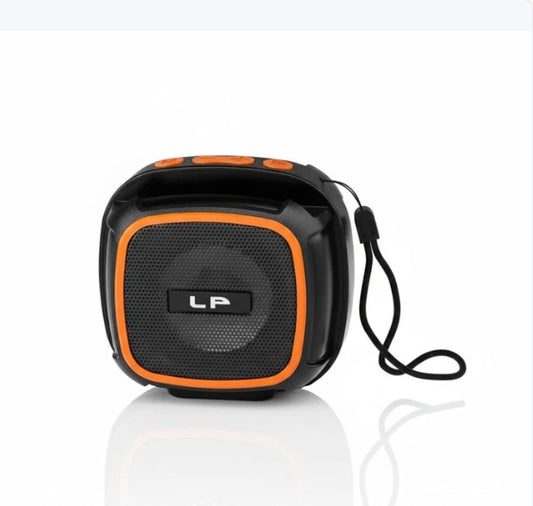 LP compact wireless Bluetooth speaker with strap — Souqella UAE